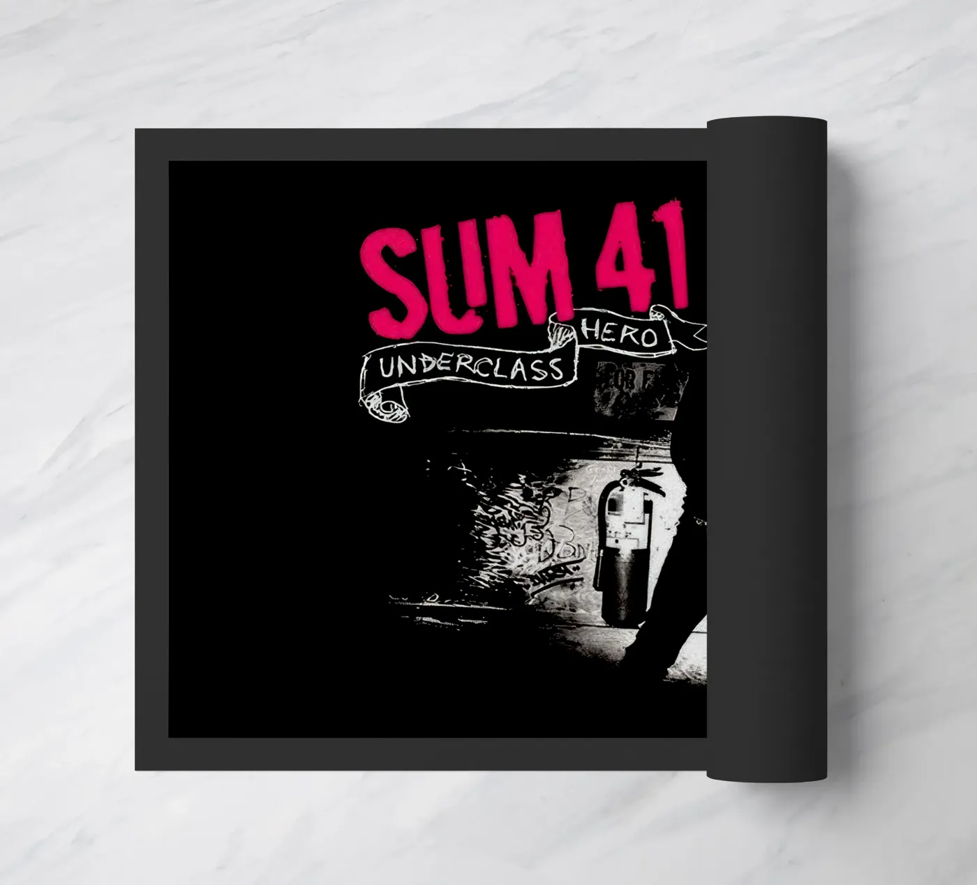 Sum 41 Underclass Hero Fußmatte von lindacleveland