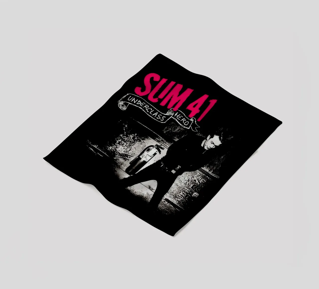 Sum 41 Underclass Hero coperta in pile da lindacleveland