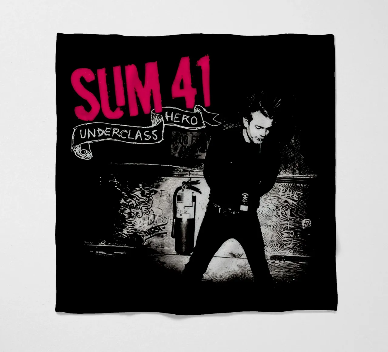 Sum 41 Underclass Hero coperta in pile da lindacleveland