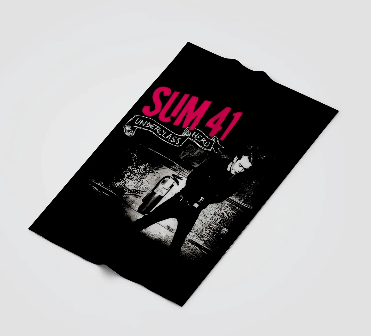 Sum 41 Underclass Hero coperta in pile da lindacleveland