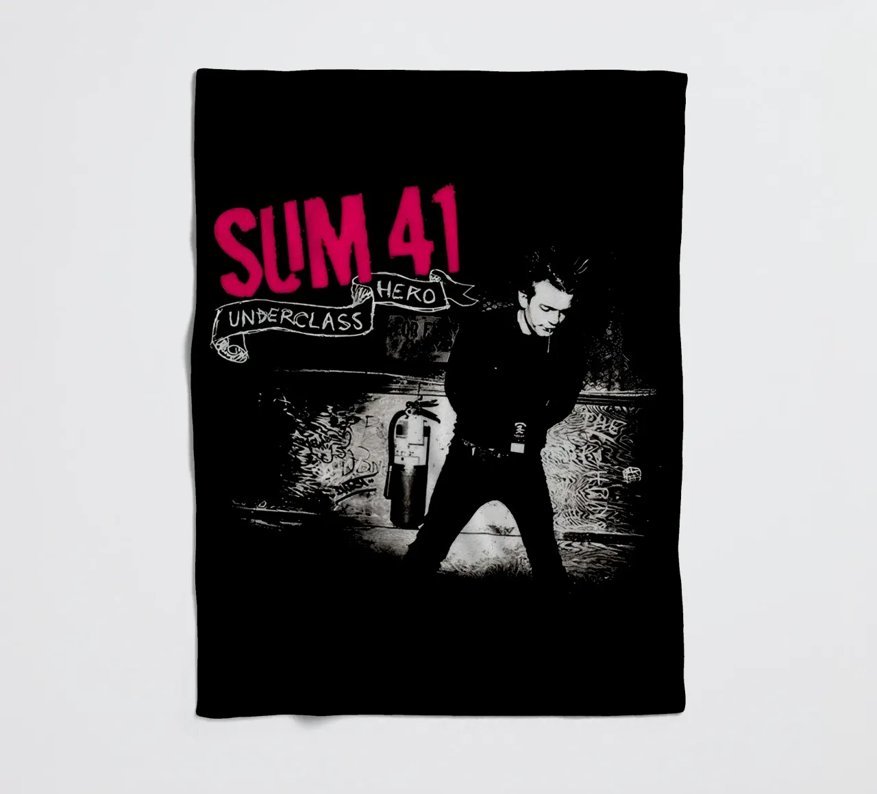 Sum 41 Underclass Hero coperta in pile da lindacleveland