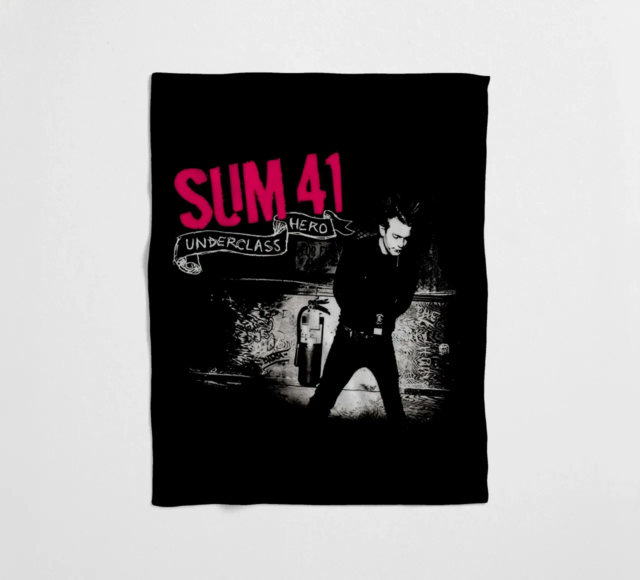 Sum 41 Underclass Hero coperta in pile da lindacleveland