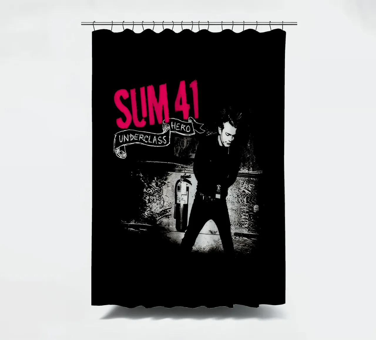Sum 41 Underclass Hero tenda da doccia da lindacleveland