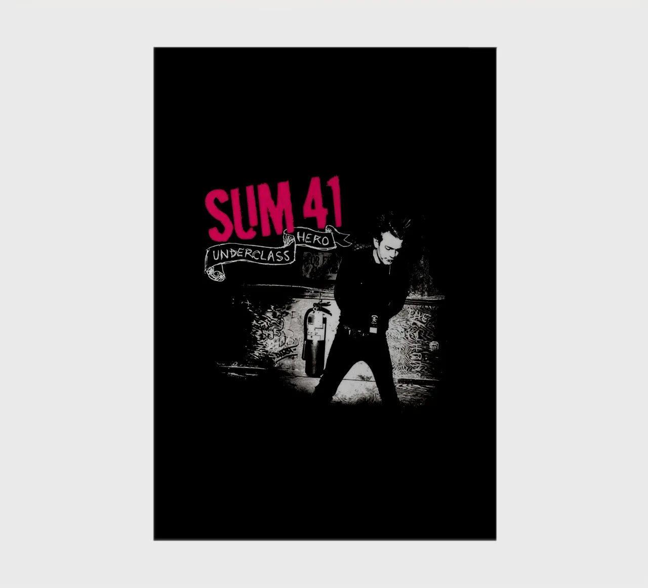Sum 41 Underclass Hero notebook by lindacleveland