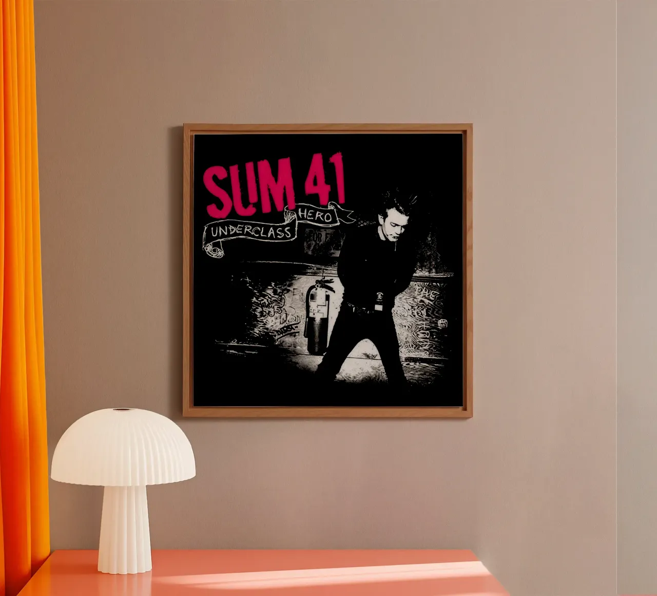 Sum 41 Underclass Hero alluminio dibond da lindacleveland