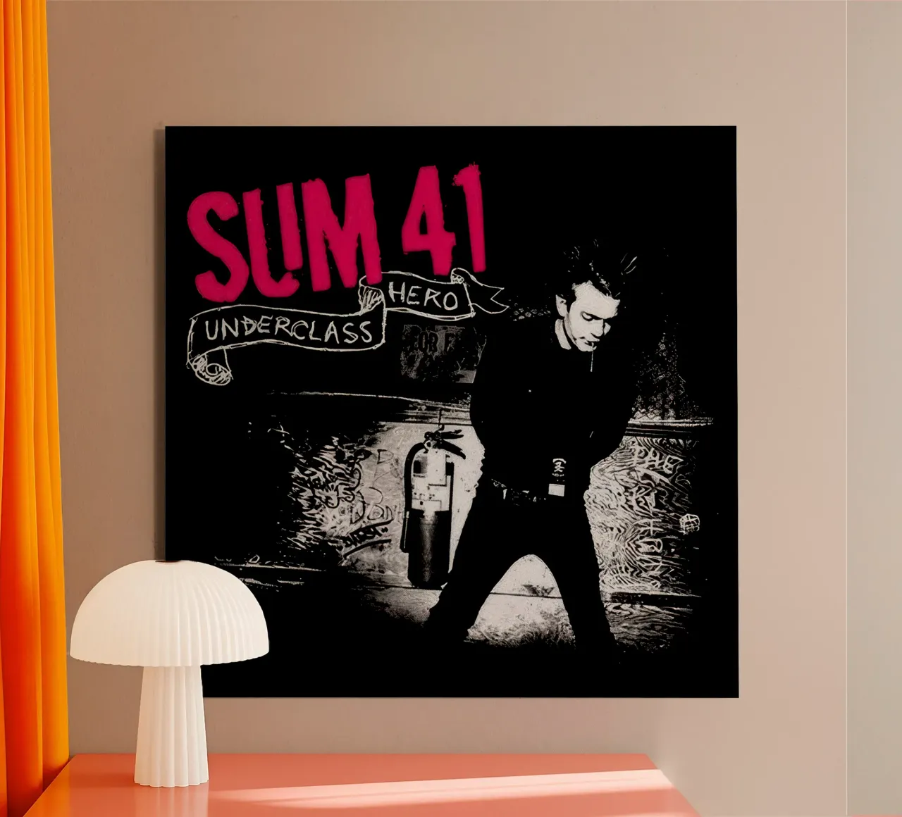 Sum 41 Underclass Hero alluminio dibond da lindacleveland
