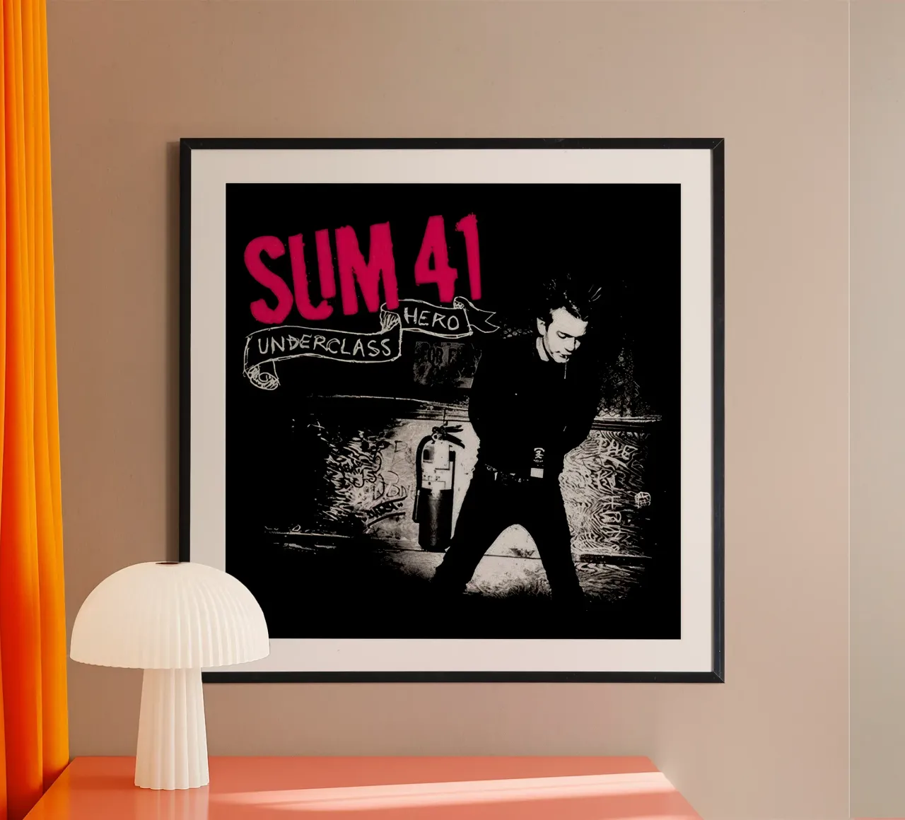 Sum 41 Underclass Hero poster van lindacleveland