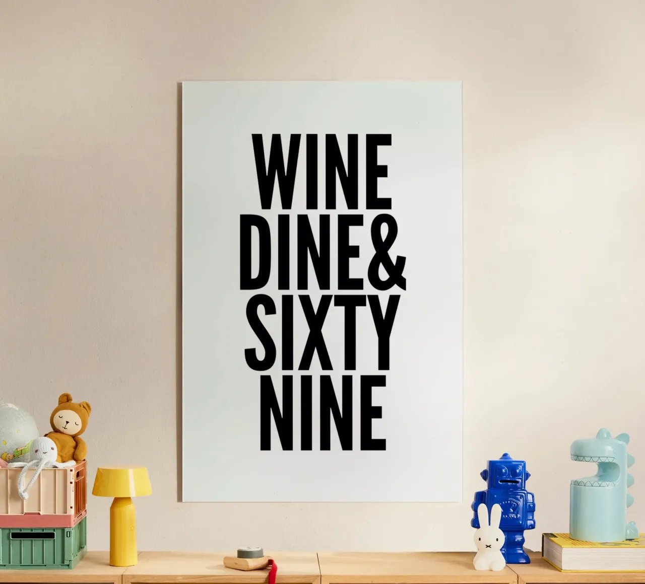 sixty-nine plexiglass da Mottos by Sinan Saydik