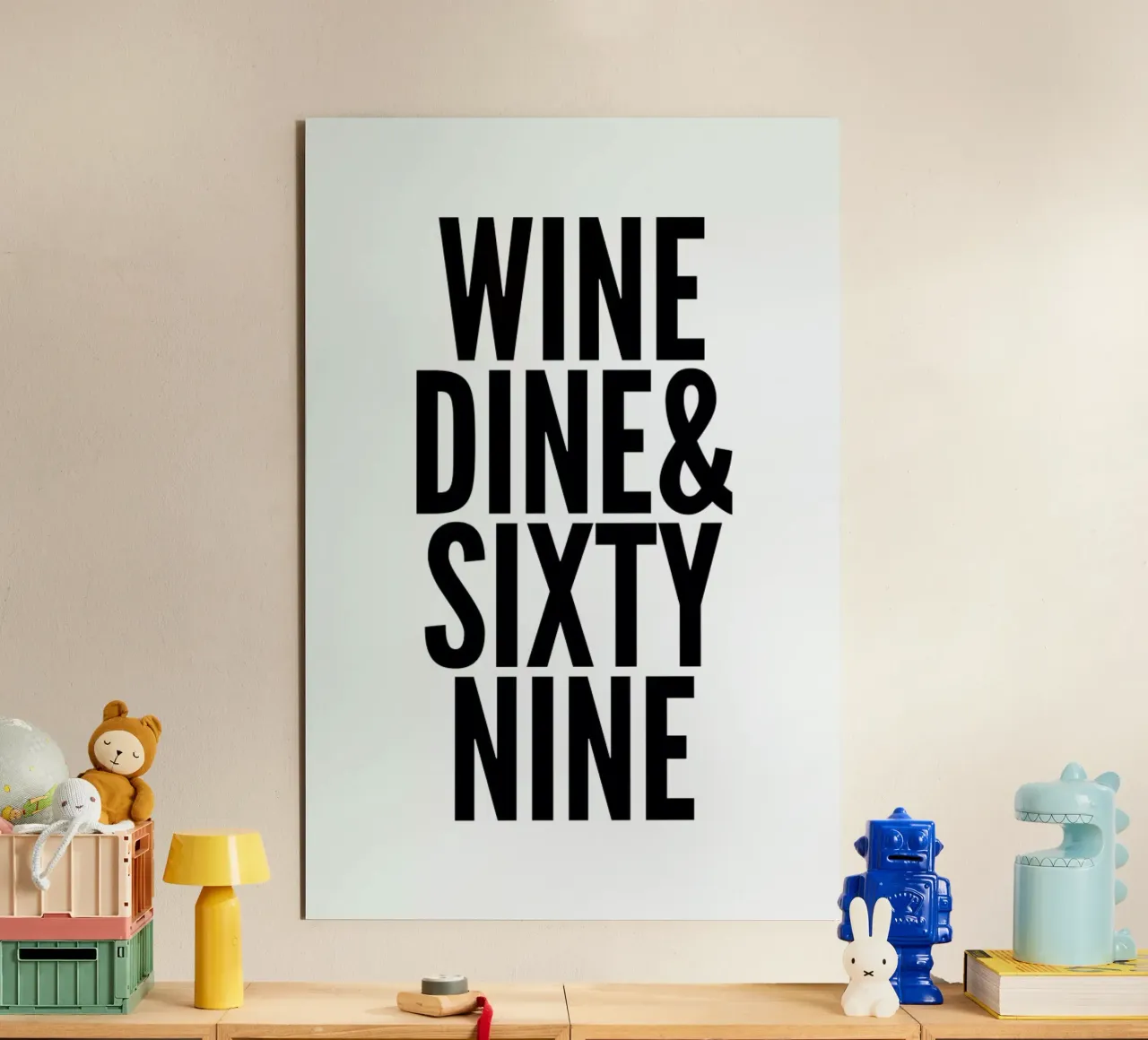 sixty-nine alluminio dibond da Mottos by Sinan Saydik