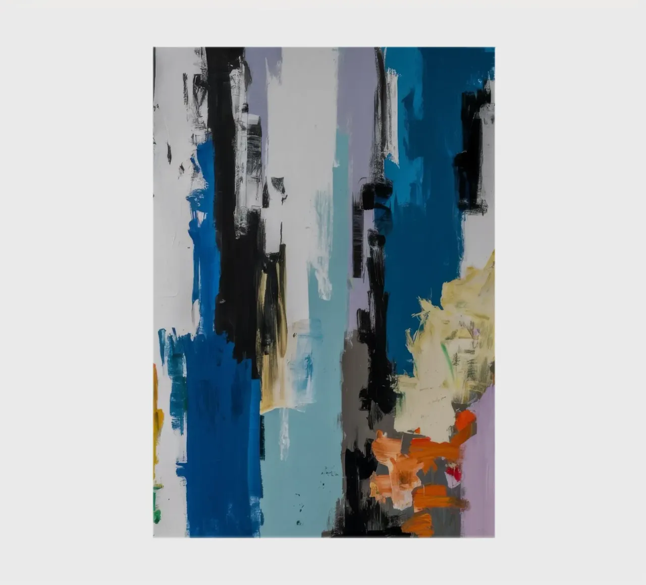 Gilded Azure Cascade notebook by Sublime Layers