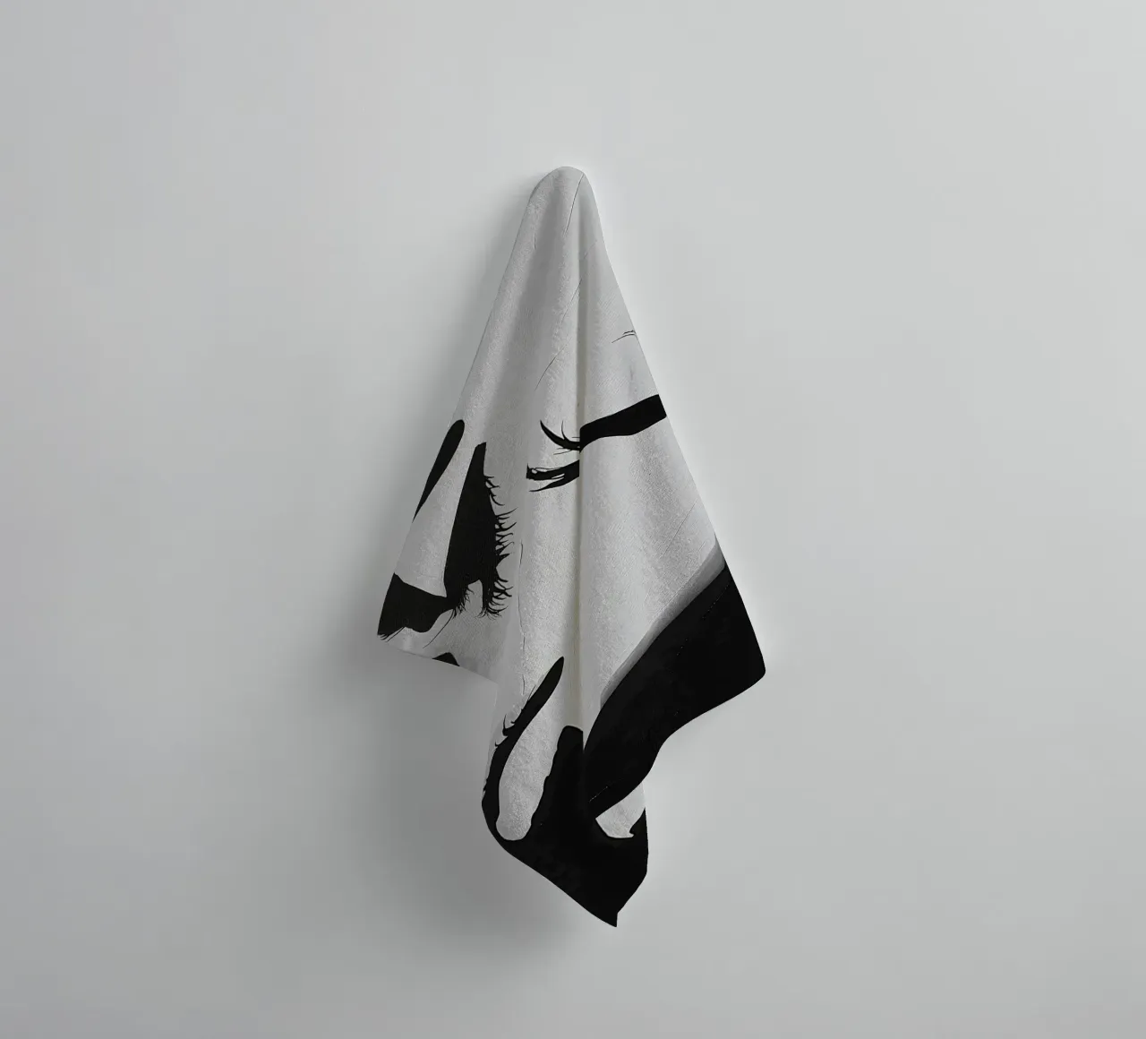 Abstract face towel by Imagine