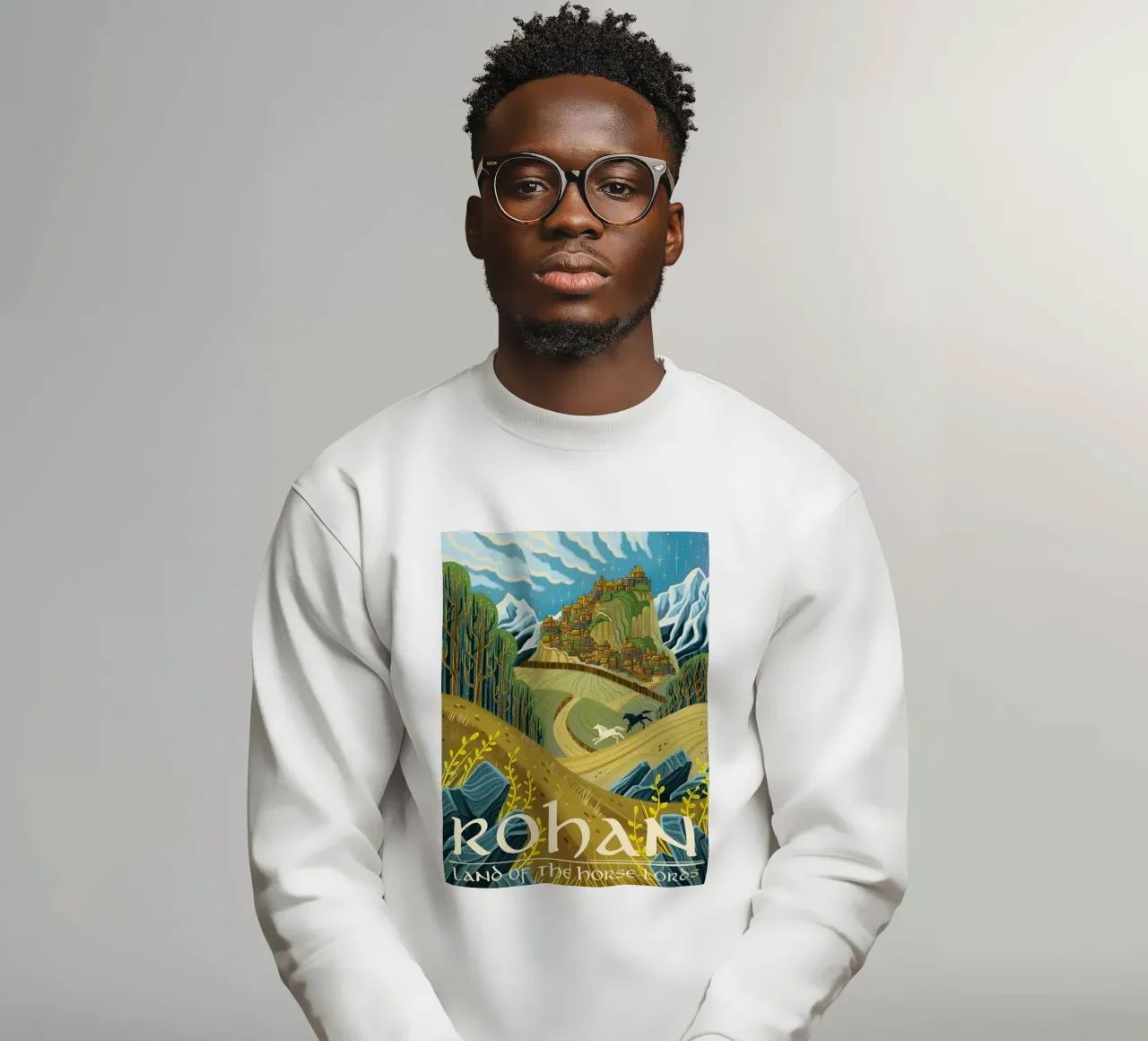 Rohan Terra dei Signori dei Cavalli felpa da Junkie Movie