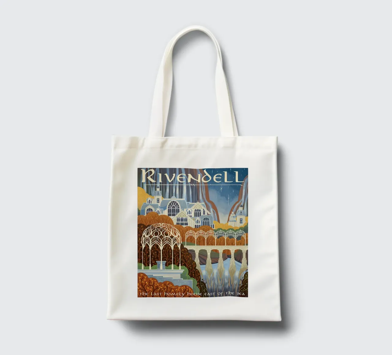 Rivendell L'ultima casa accogliente a est del mare borsa in juta da Junkie Movie
