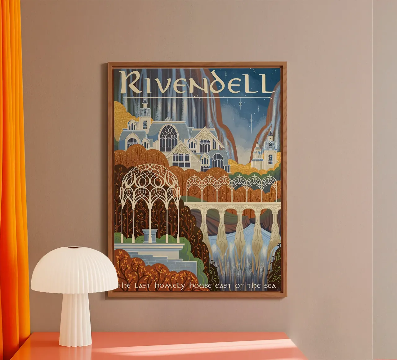 Rivendell L'ultima casa accogliente a est del mare pannello forex da Junkie Movie