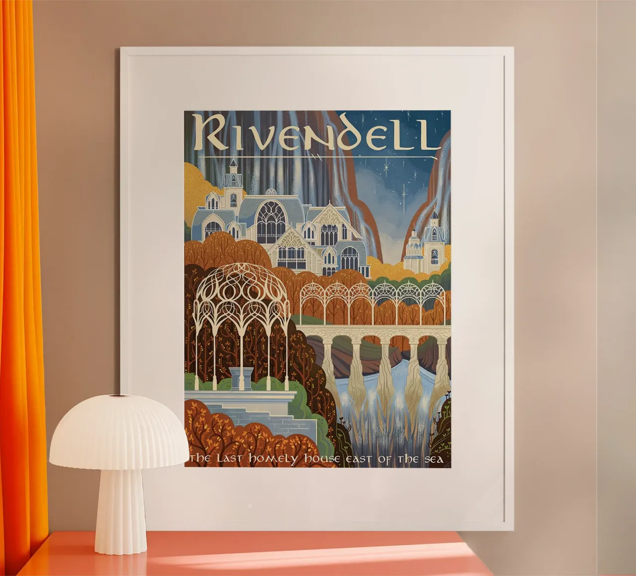 Rivendell L'ultima casa accogliente a est del mare poster da Junkie Movie