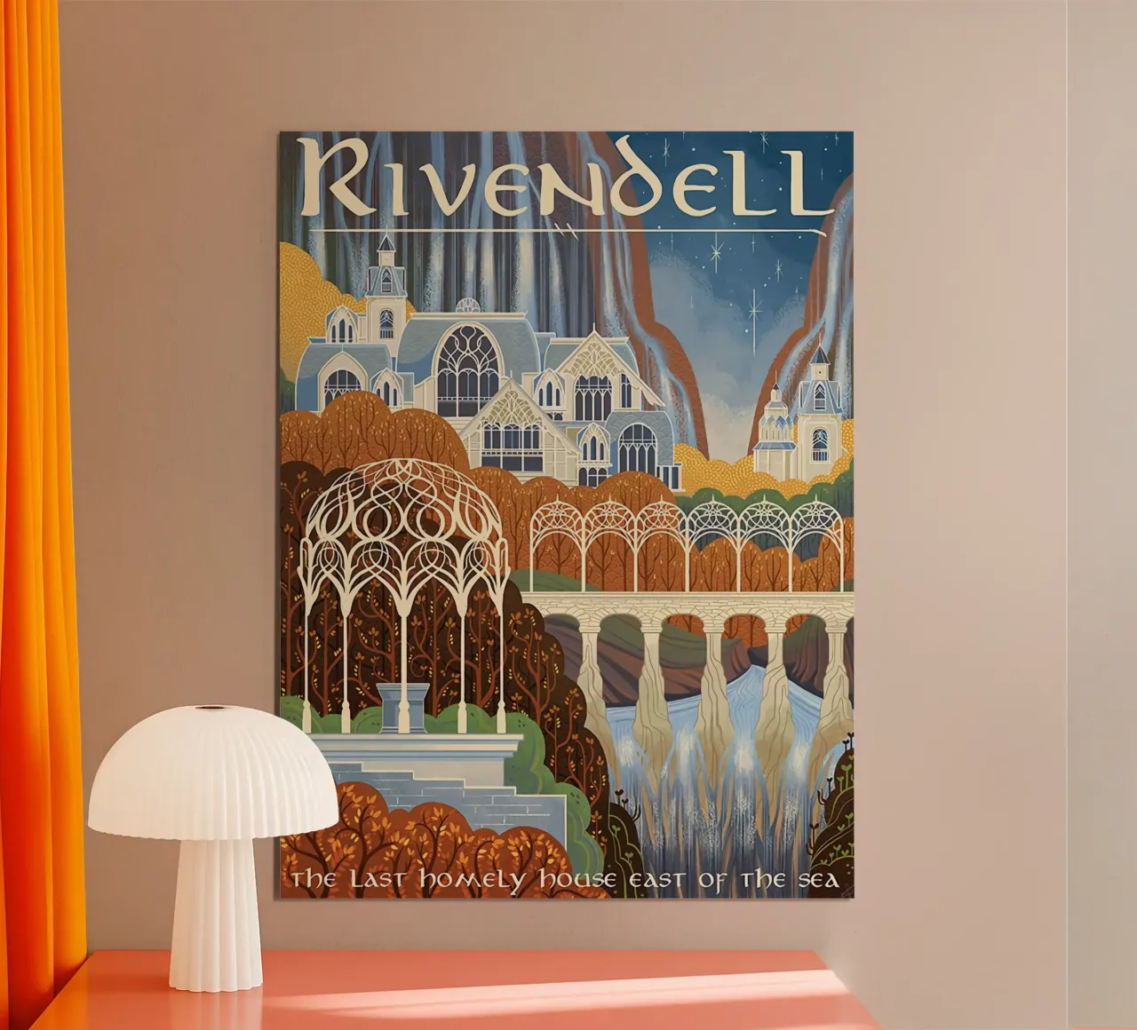Rivendell L'ultima casa accogliente a est del mare poster da Junkie Movie
