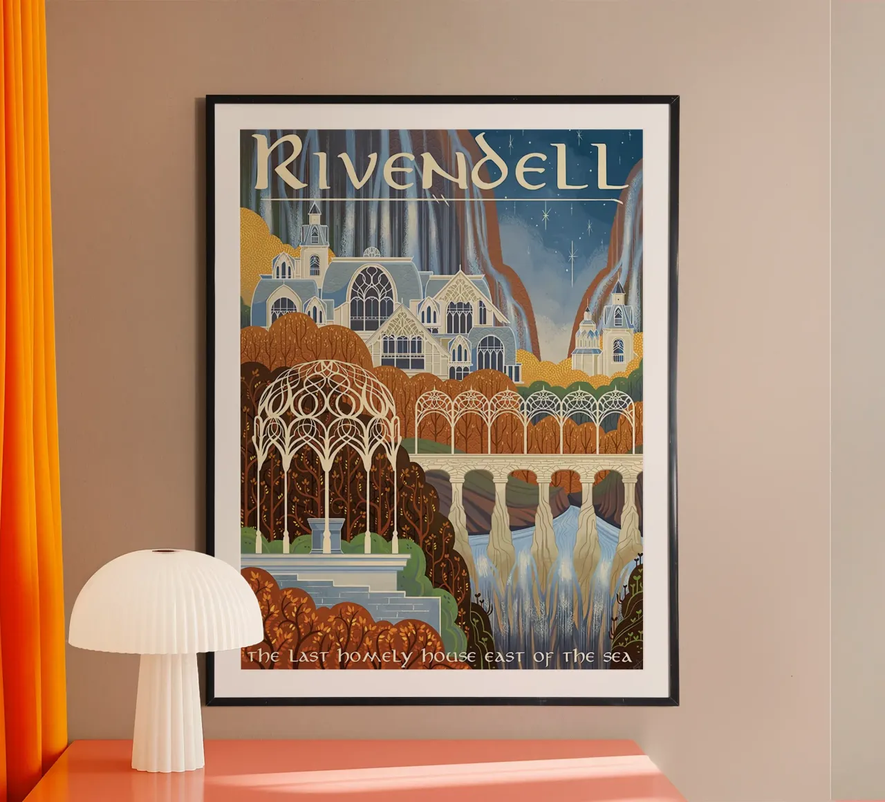 Rivendell L'ultima casa accogliente a est del mare poster da Junkie Movie