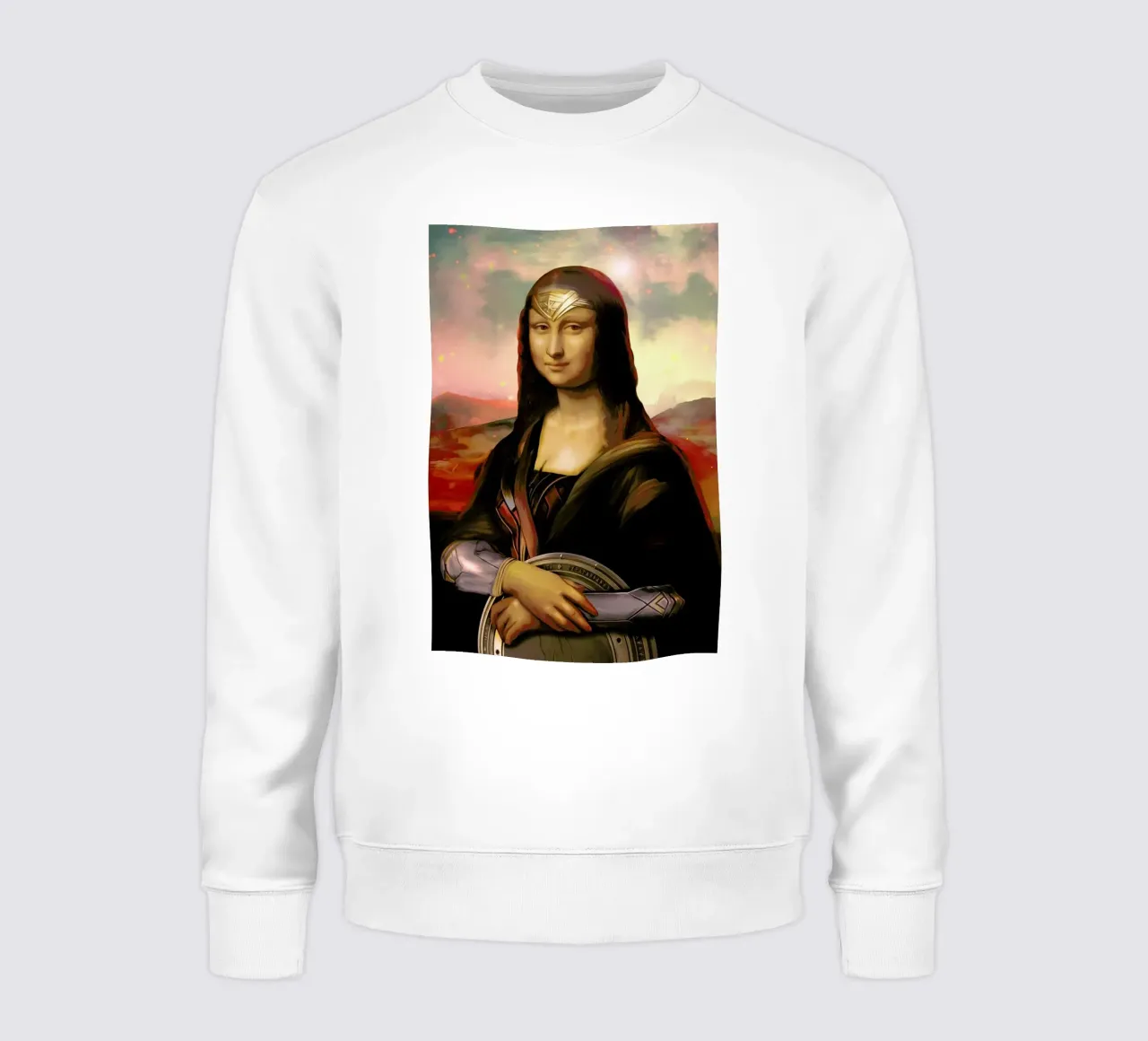 Wonder Mona Lisa felpa da Nettsch