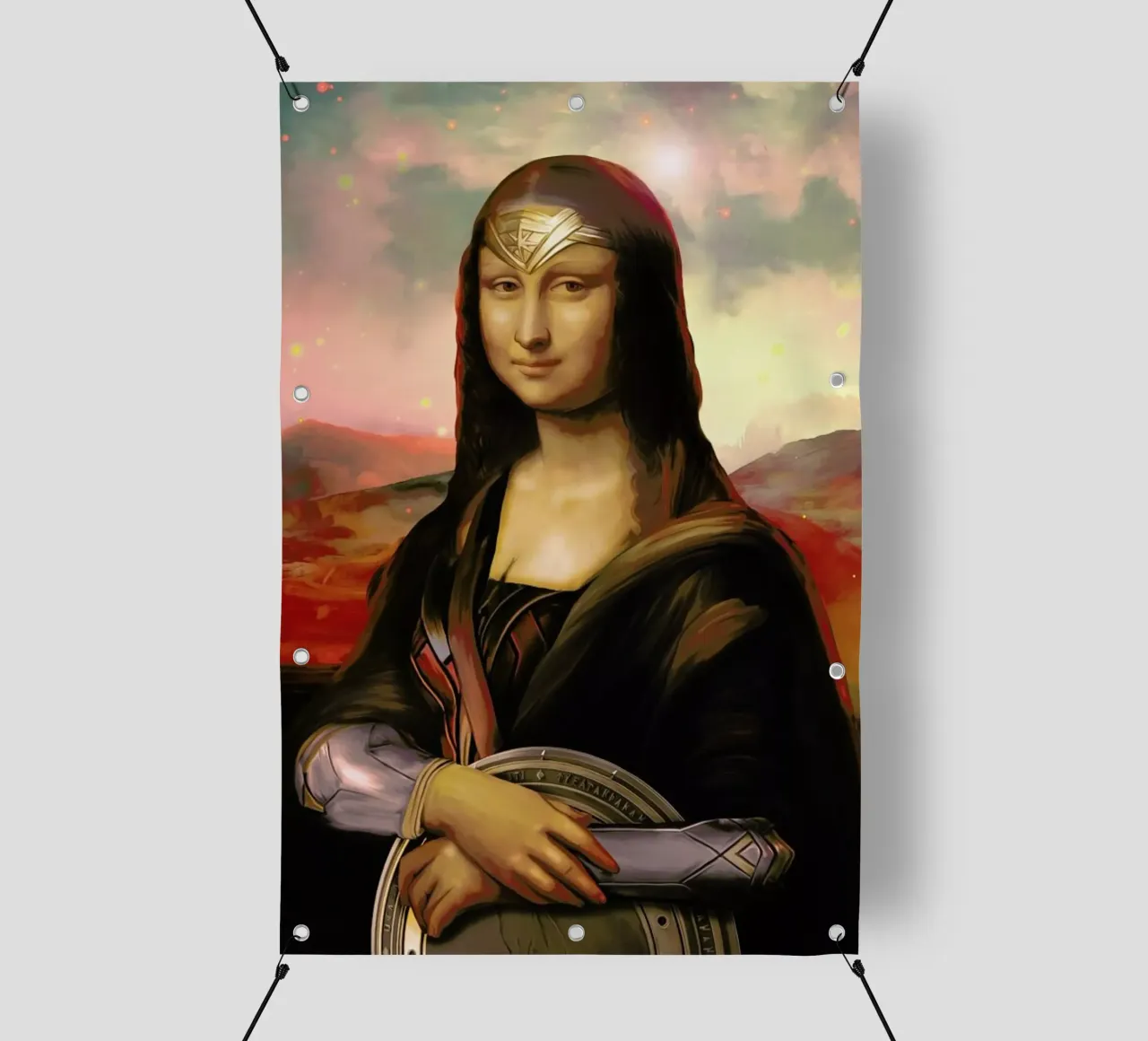 Wonder Mona Lisa pvc cover by Nettsch