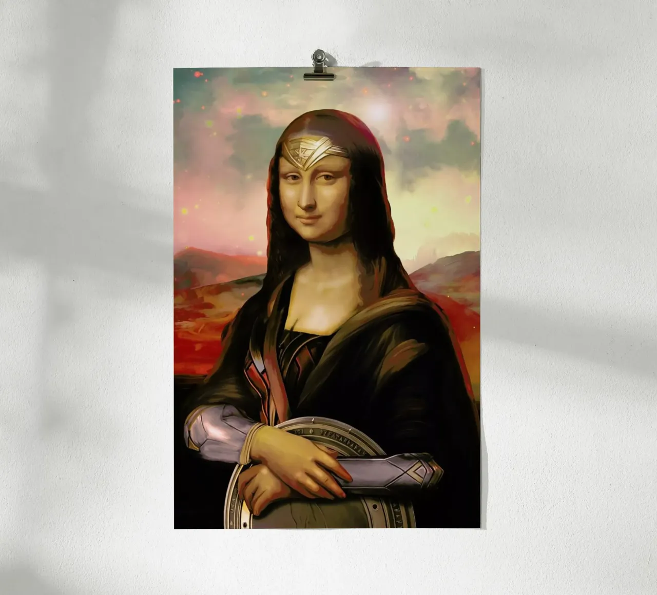Wonder Mona Lisa hahnemühle by Nettsch