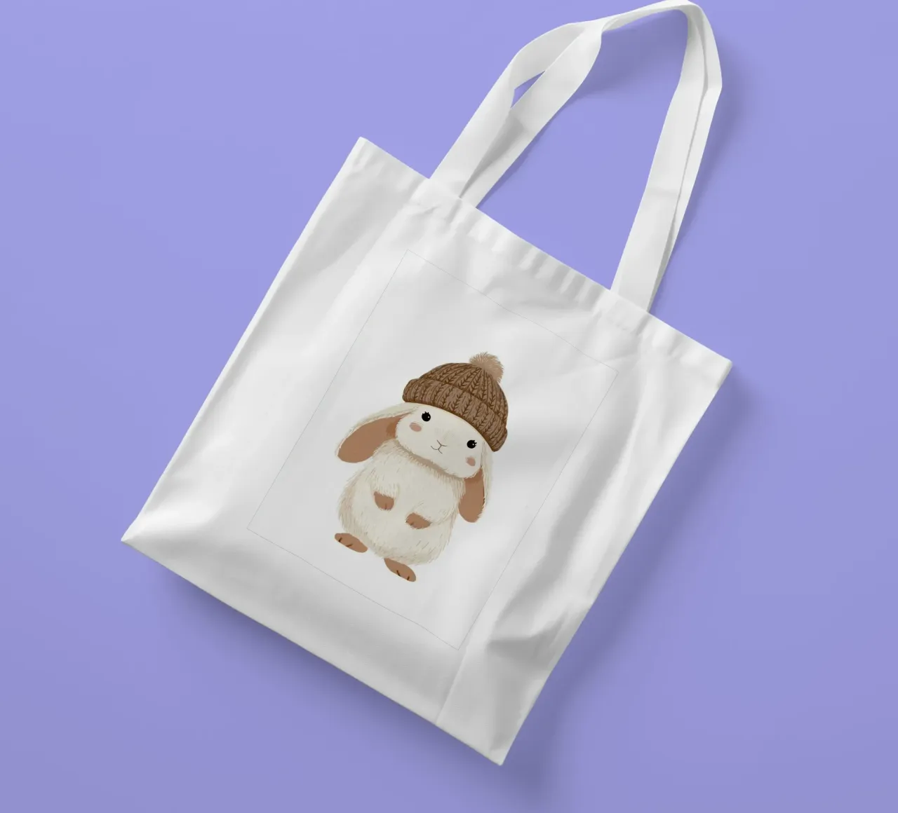 Vivaio di conigli borsa in juta da Imagine