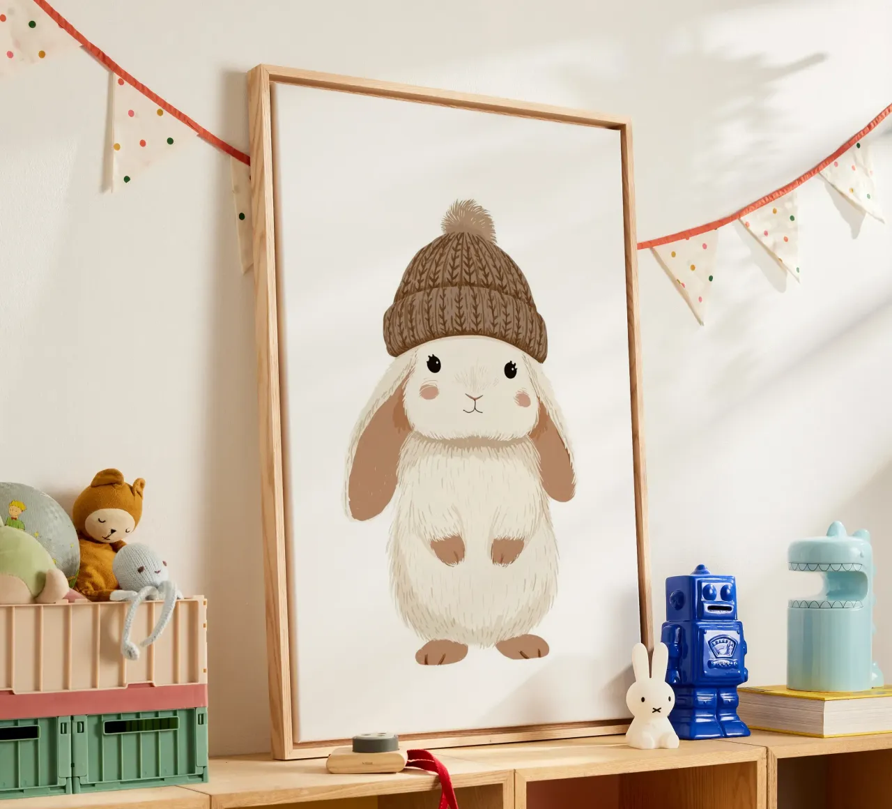 Rabbit nursery canvas by Imagine