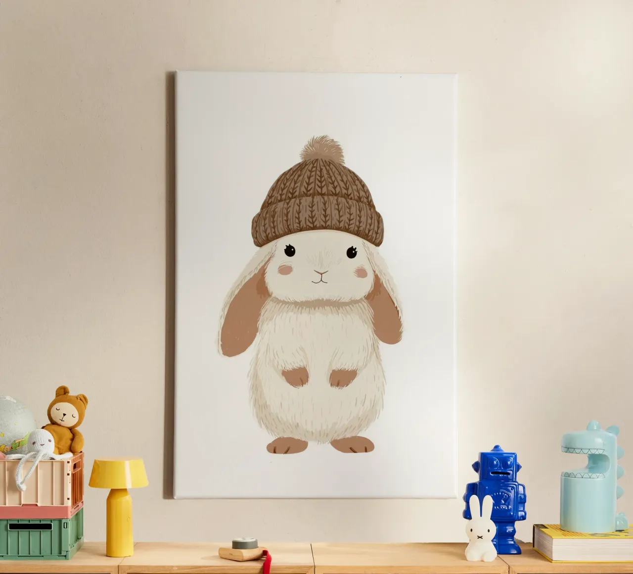 Rabbit nursery canvas by Imagine