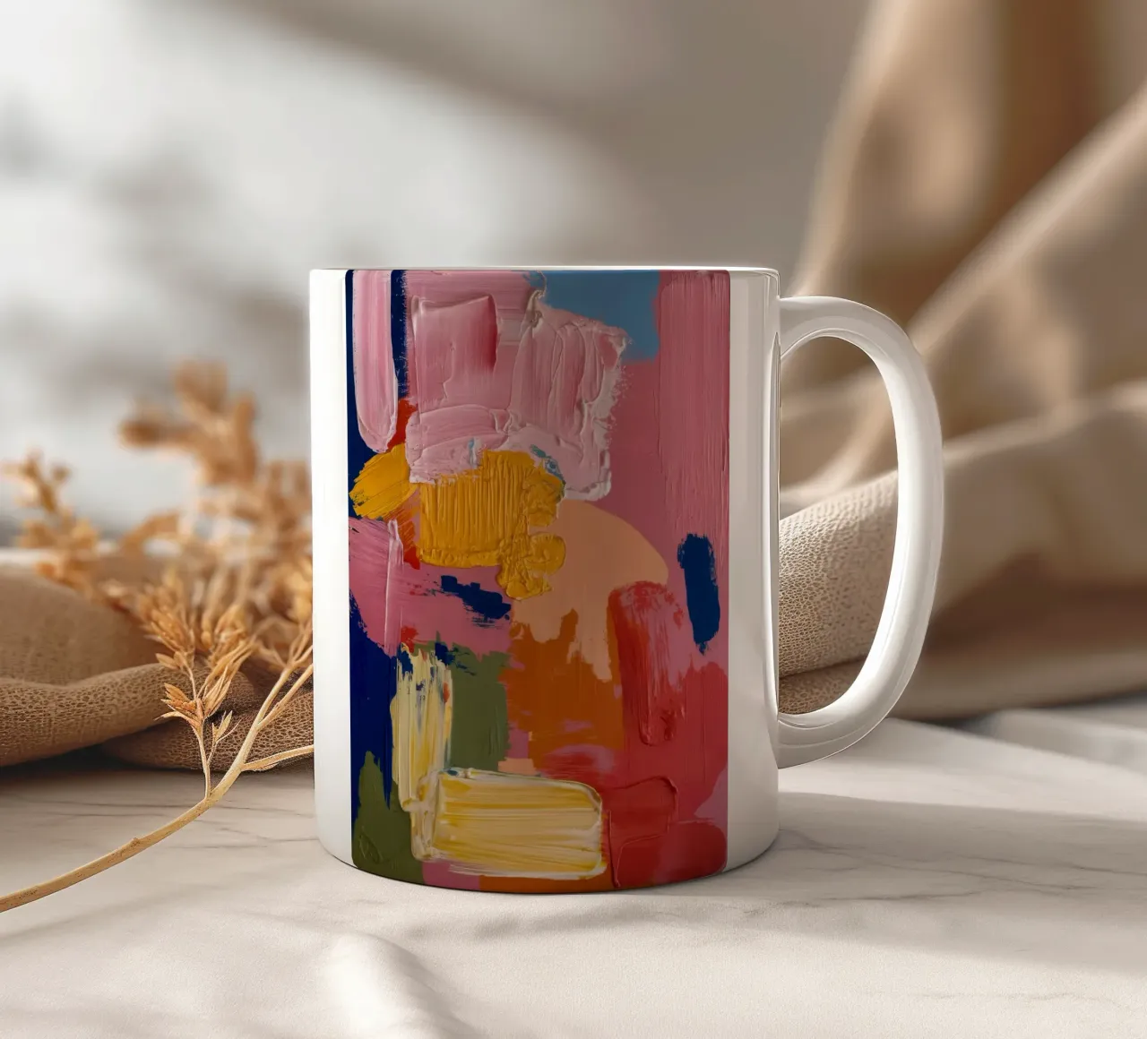 Blocchi di colore Impasto tazza in ceramica da Sublime Layers