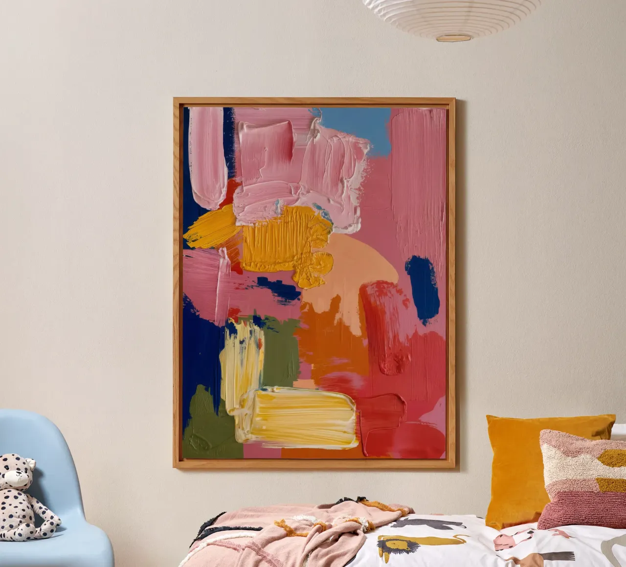 Blocchi di colore Impasto alluminio dibond da Sublime Layers