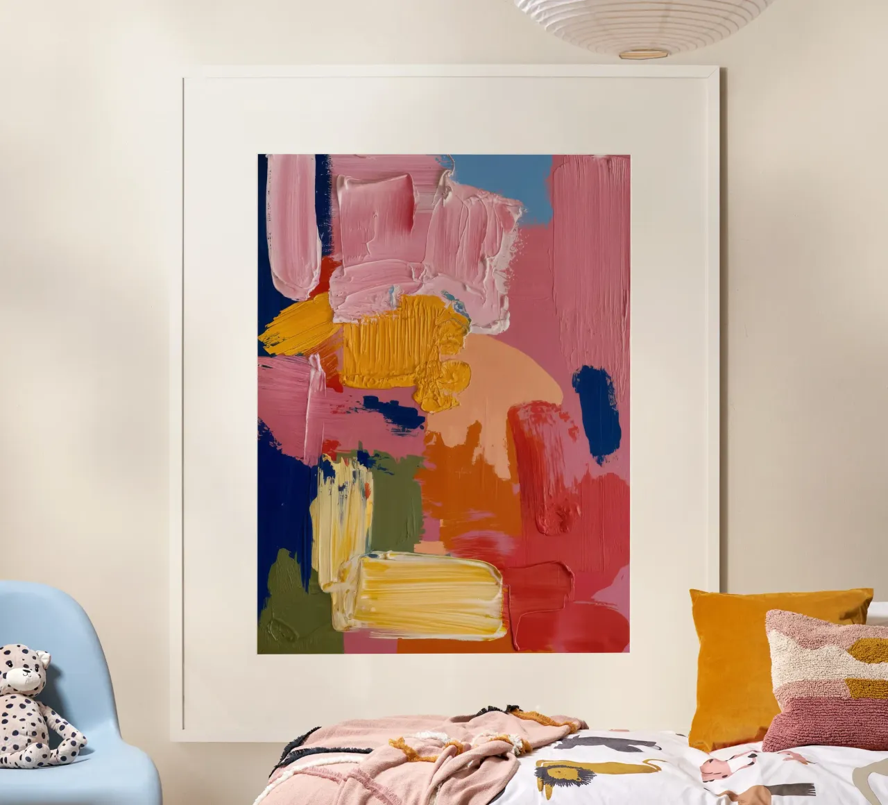 Impasto Color Blocks hahnemühle by Sublime Layers