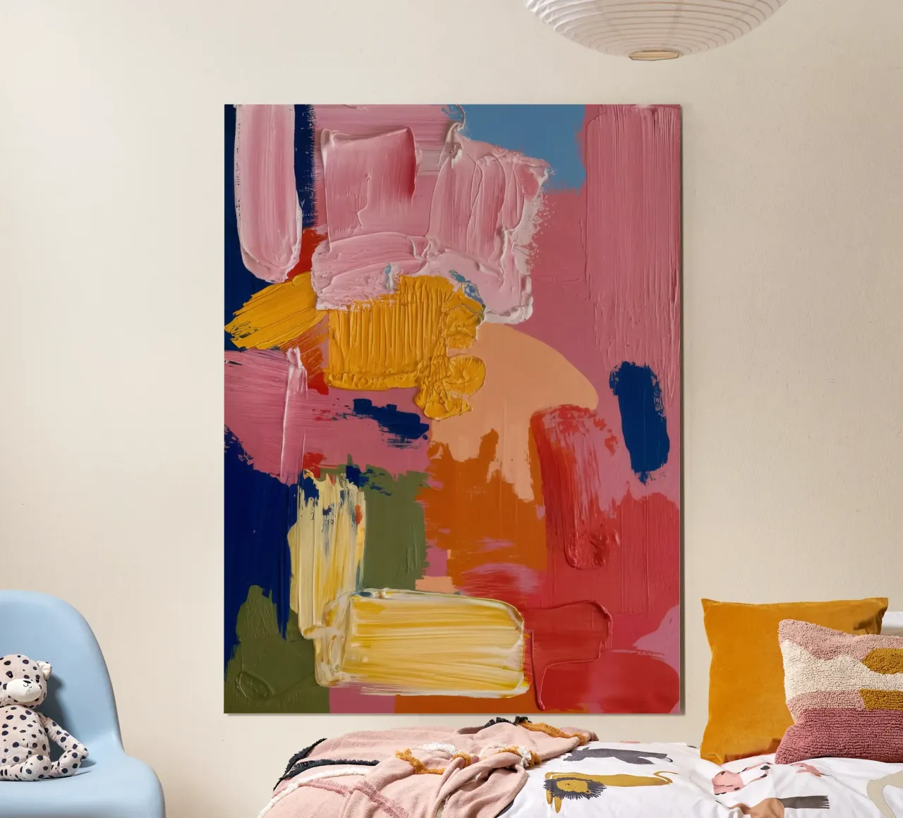 Impasto Color Blocks hahnemühle by Sublime Layers