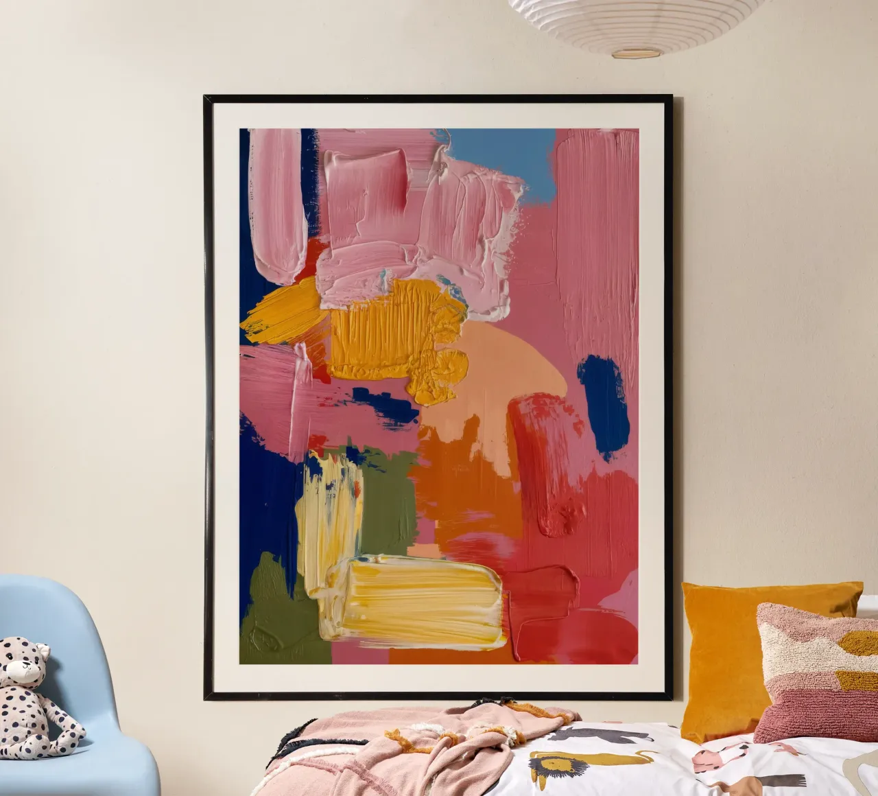 Impasto Color Blocks hahnemühle by Sublime Layers