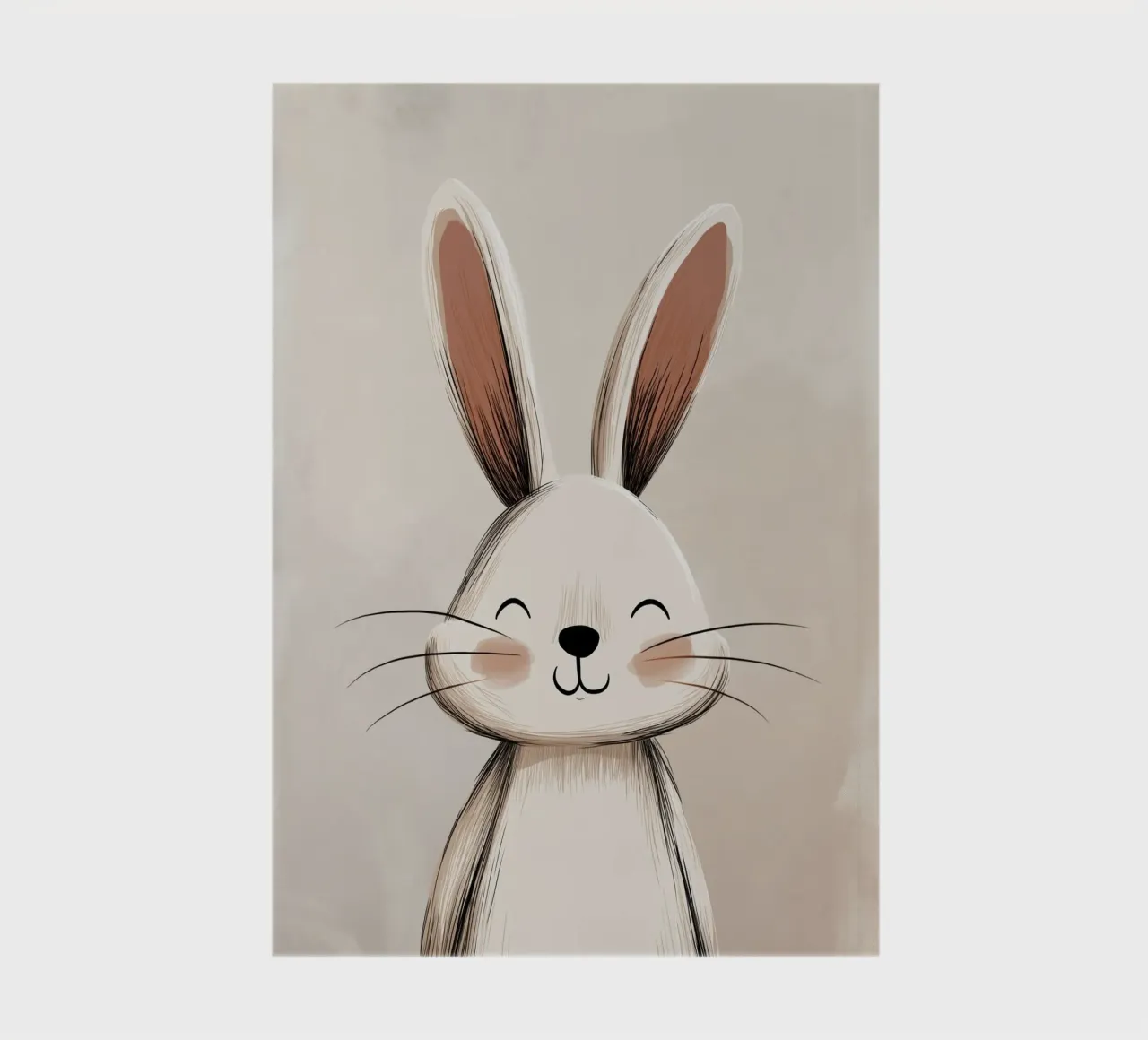 rabbit nursery notebook by Imagine