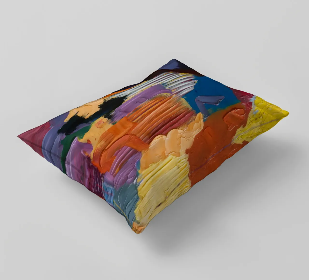 Nocturne Vibrant Layers decorative cushion by Sublime Layers