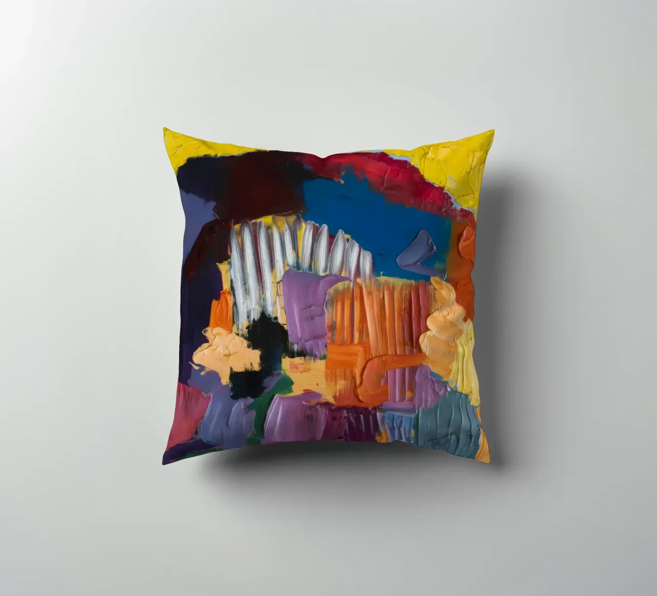 Nocturne Vibrant Layers decorative cushion by Sublime Layers