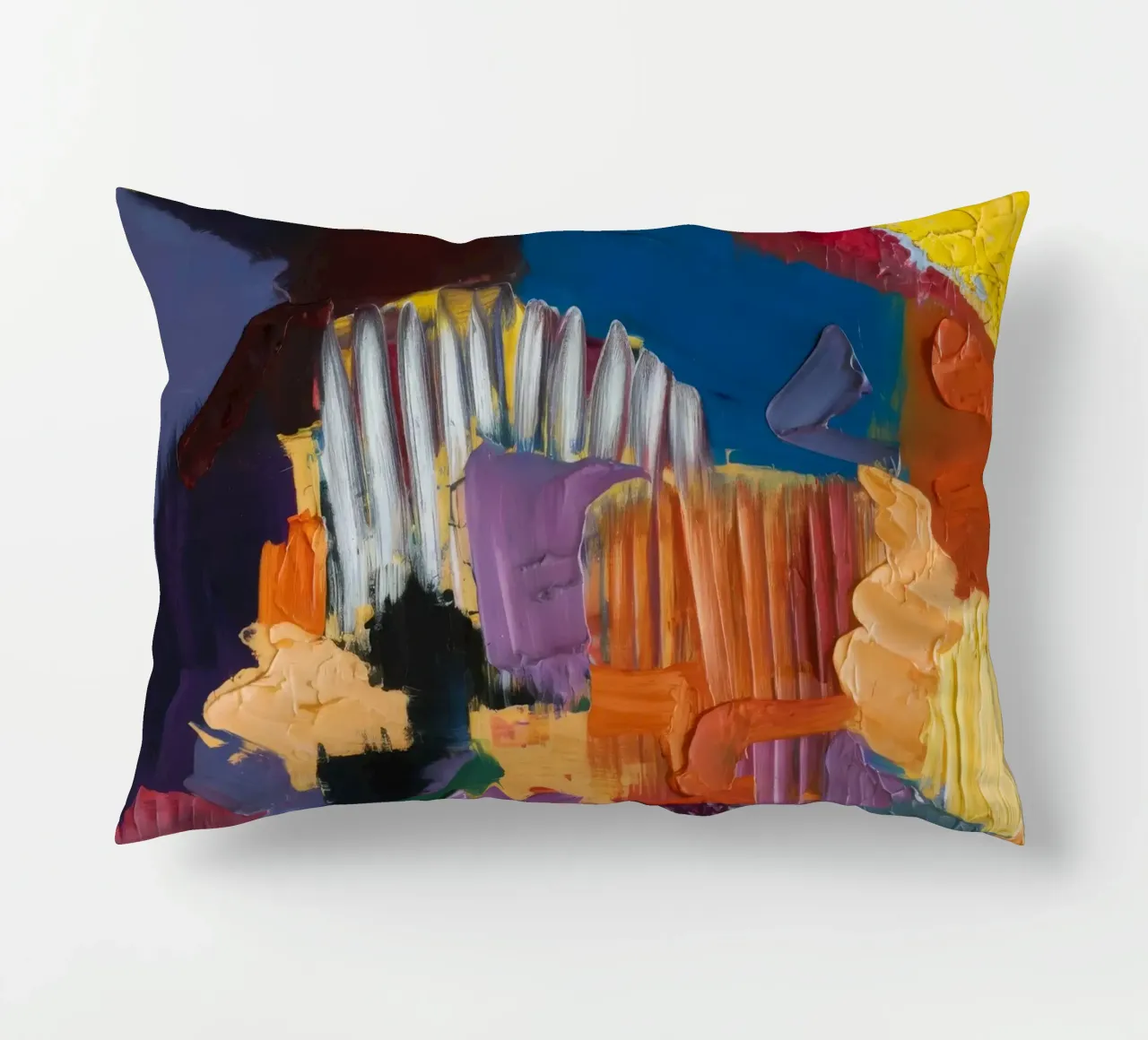 Nocturne Vibrant Layers decorative cushion by Sublime Layers