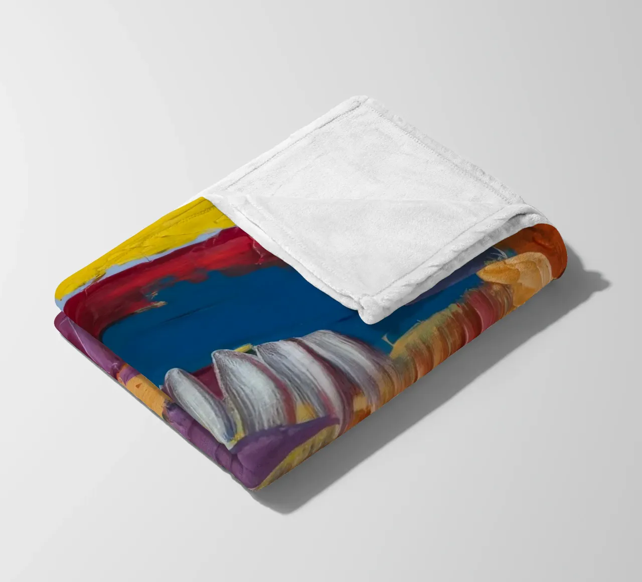 Nocturne Vibrant Layers fleece blanket by Sublime Layers