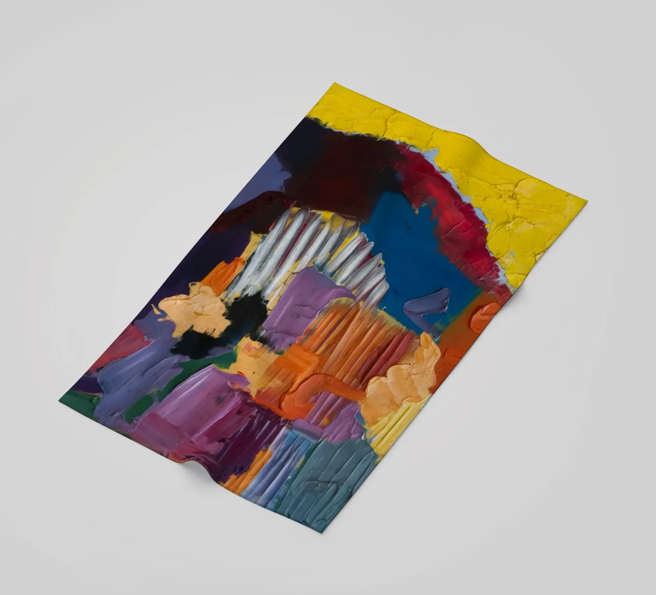 Nocturne Vibrant Layers beach towel by Sublime Layers