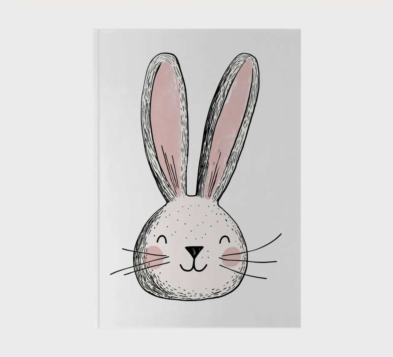 Rabbit nursery notebook by Imagine