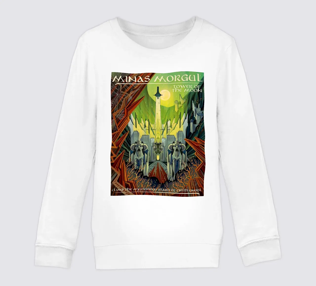 Minas Morgul Turm des Mondes Kinder Sweatshirt von Junkie Movie
