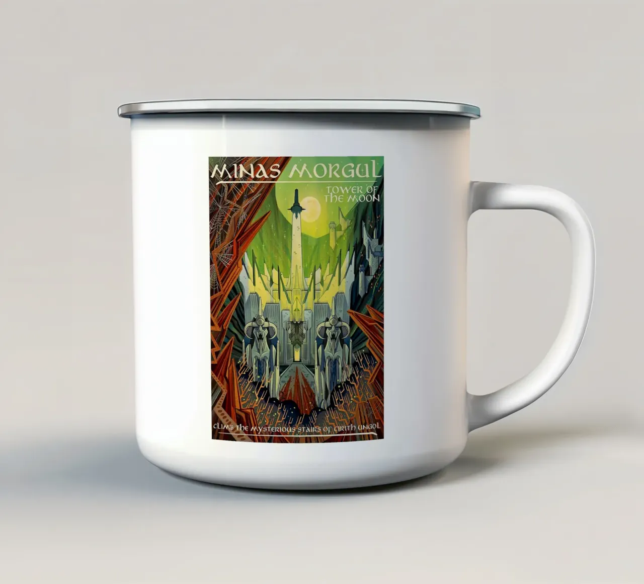Minas Morgul Torre della Luna tazza in smalto da Junkie Movie