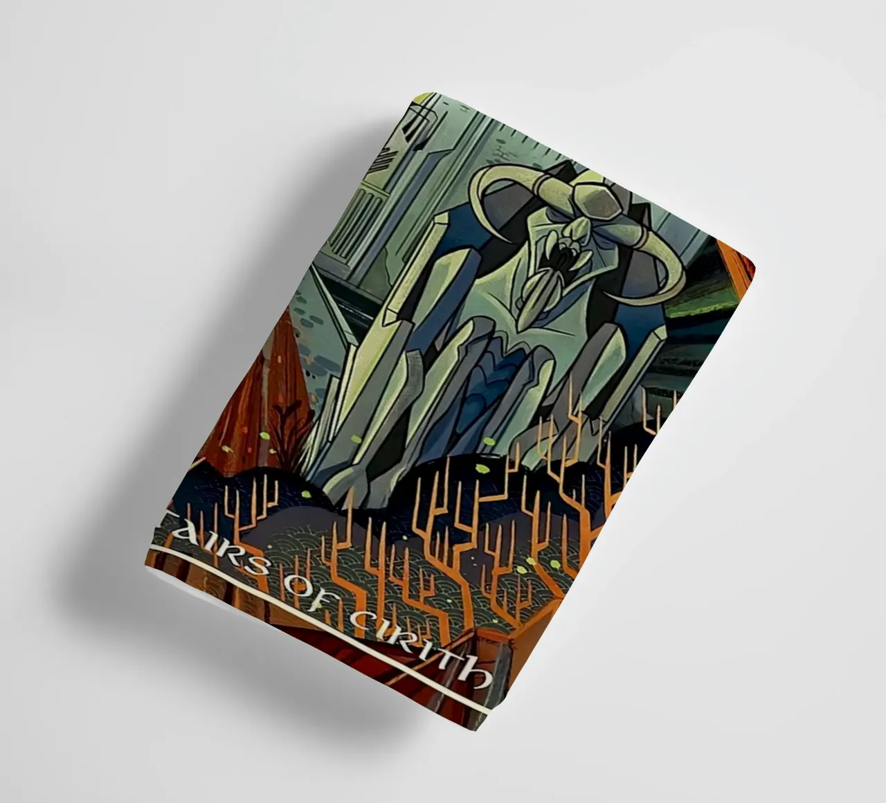 Minas Morgul Tower of the Moon towel by Junkie Movie