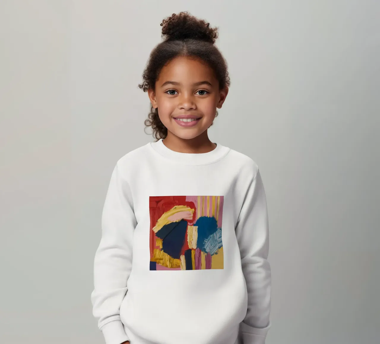 Radiant Shard Harmony kids sweatshirt by Sublime Layers