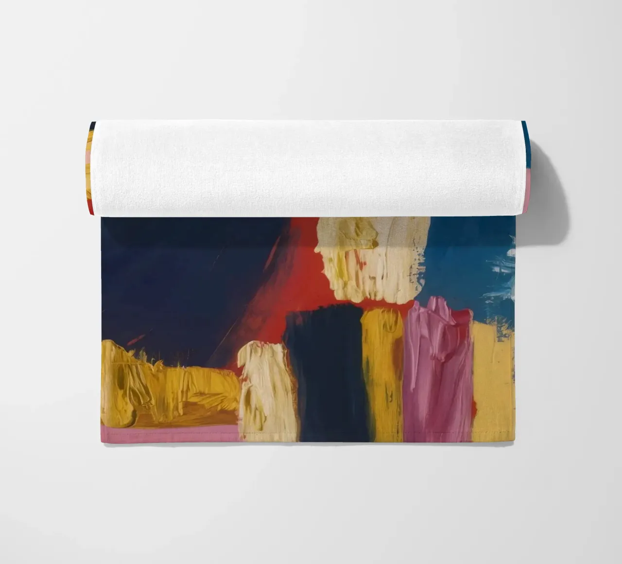 Radiant Shard Harmony beach towel by Sublime Layers