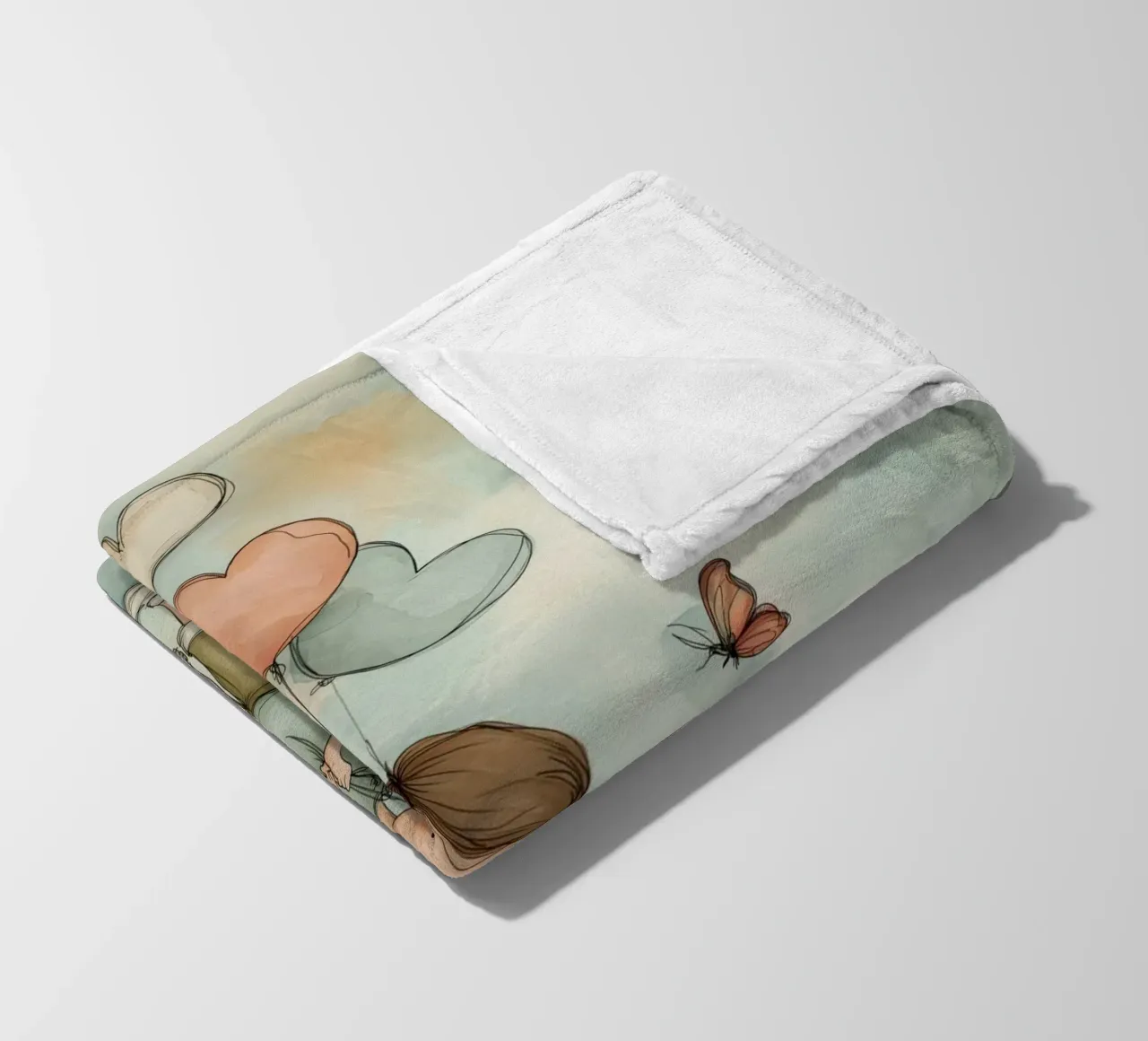 cameretta dell'amore coperta in pile da Imagine