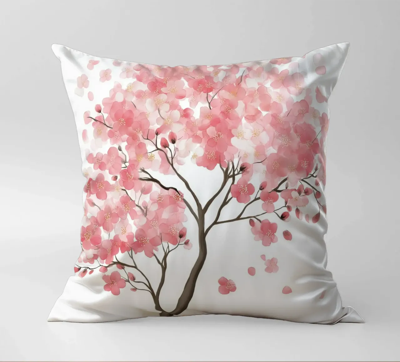 Albero rosa cuscino da Imagine