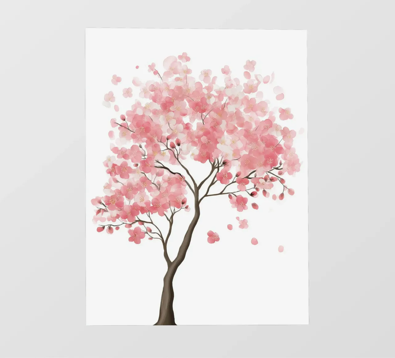 Albero rosa telo in pvc da Imagine