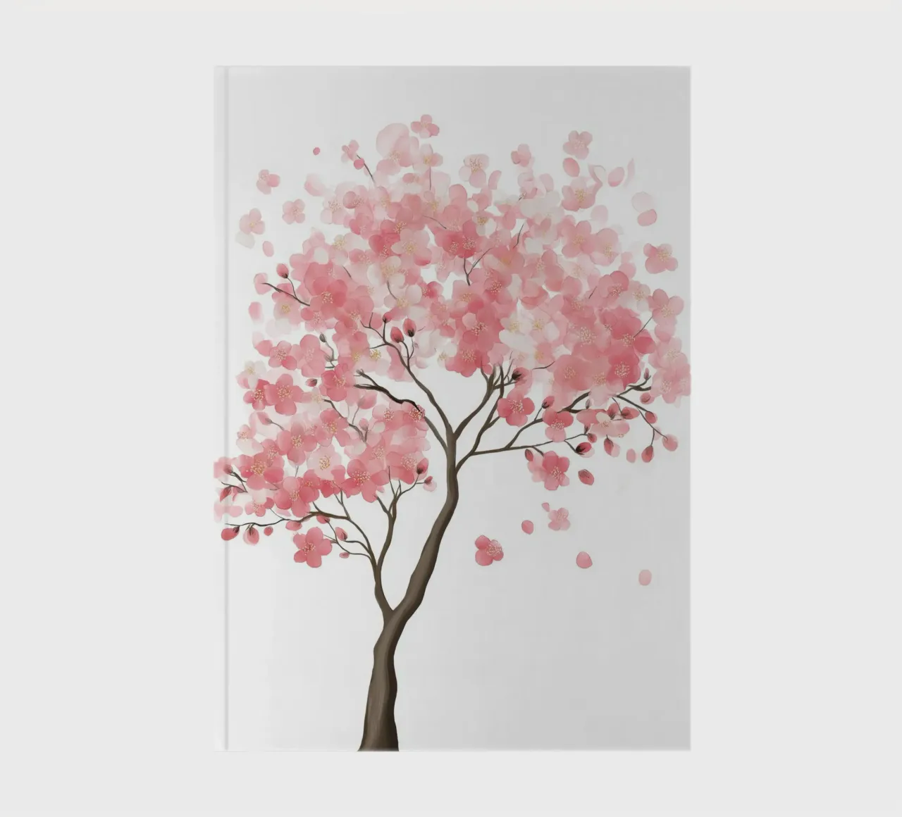 Pink tree notebook by Imagine