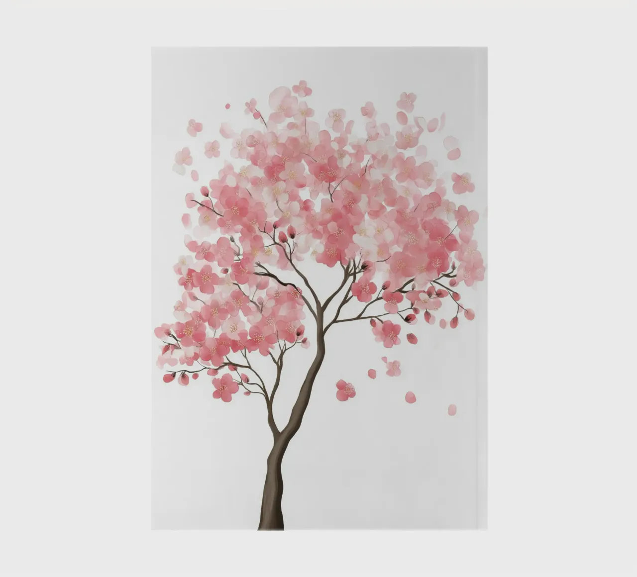 Pink tree notebook by Imagine