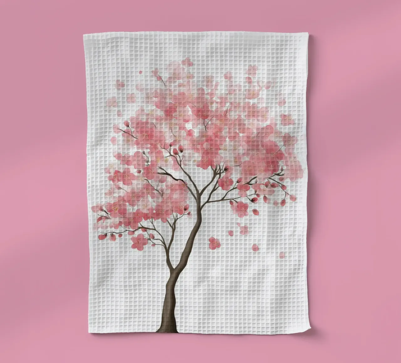 Albero rosa canovaccio da cucina da Imagine